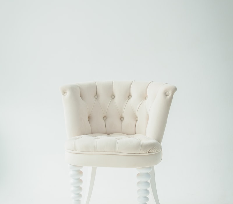 Pair of upholstered accent chairs